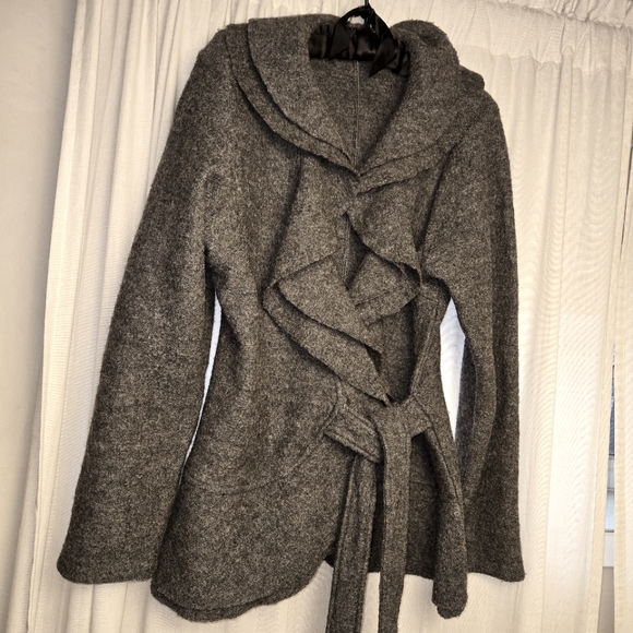 Wool sweater jacket - Picture 1 of 4